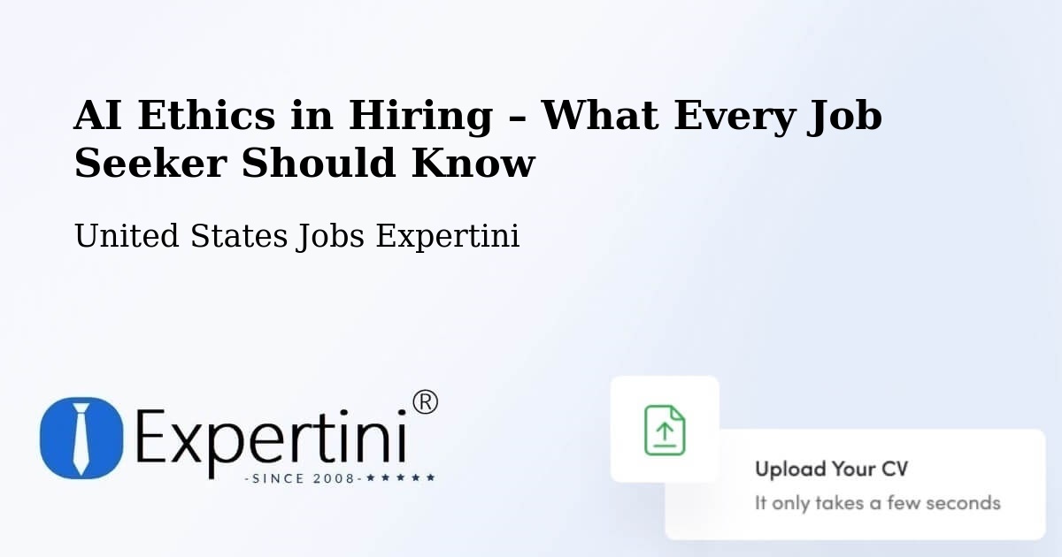 AI Ethics in Recruitment & Hiring – Pasadena - Pasadena, United States Jobs Expertini